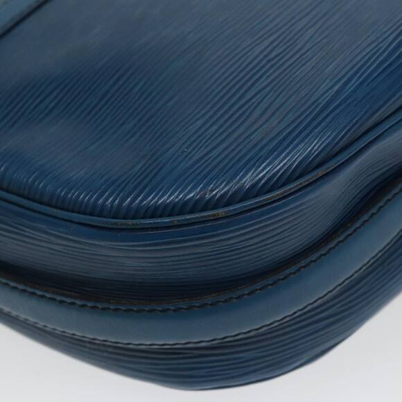 LOUIS VUITTON Epi June Feuille Shoulder Bag Blue M52155 - Picture 13 of 16